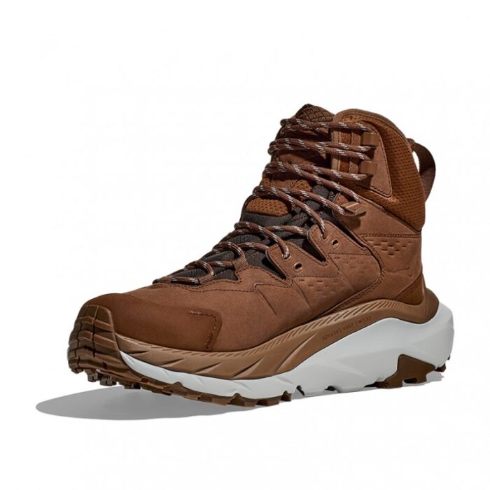 Hoka M Kaha 2 GTX Boots – Dark Brown / Harbour Mist – Mens Boots - Crep Direct UK
