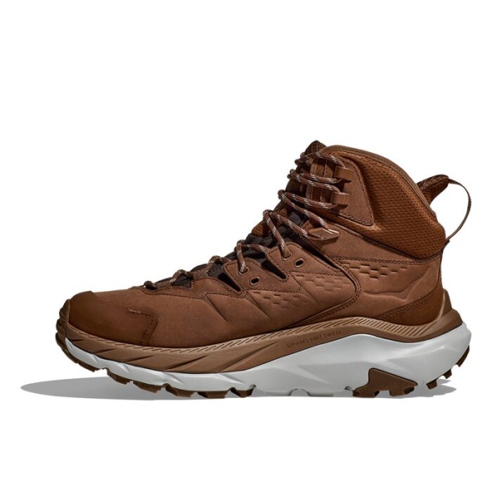 Hoka M Kaha 2 GTX Boots – Dark Brown / Harbour Mist – Mens Boots - Crep Direct UK