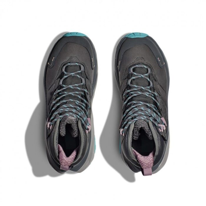 Hoka W Kaha 2 GTX Boots – Castlerock / Coastal Shade – Womens Boots - Crep Direct UK