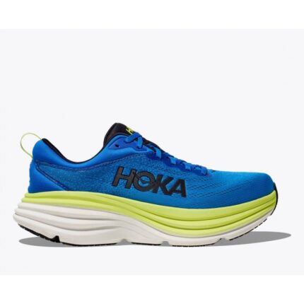 Hoka M Bondi 8 Trainers – Electric Cobalt / Lettuce – Mens Performance Running - Crep Direct UK Hoka M Bondi 8 Trainers – Electric Cobalt / Lettuce – Mens Performance Running - Crep Direct UK