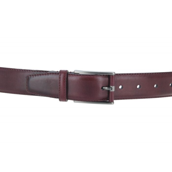 The Golden Boot Golden Boot 11249 Belt – Burgundy Leather – Personalised Gifts for Her - Crep Direct UK