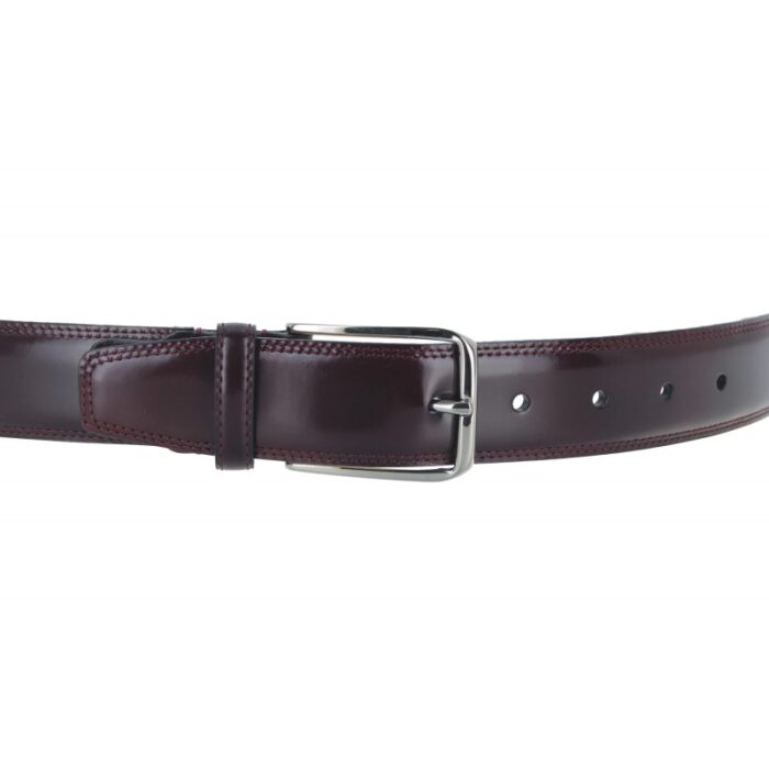The Golden Boot Golden Boot 11251 Belt – Burgundy Leather – Personalised Gifts for Her - Crep Direct UK