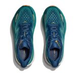 Hoka M Clifton 9 Trainers – Midnight / Oceanic – Mens Performance Running - Crep Direct UK