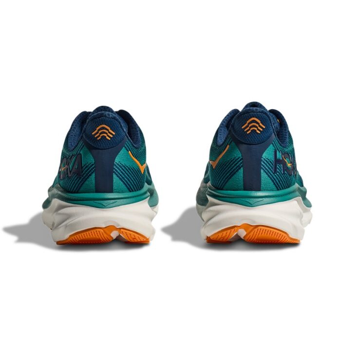 Hoka M Clifton 9 Trainers – Midnight / Oceanic – Mens Performance Running - Crep Direct UK