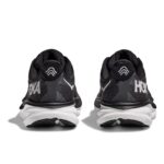 Hoka W Clifton 9 Trainers – Black / White – Womens Performance Running - Crep Direct UK