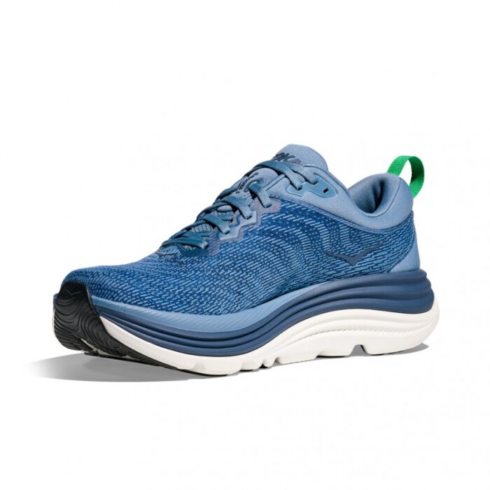 Hoka M Gaviota 5 Trainers – Downpour / Thunder Cloud – Mens Performance Running - Crep Direct UK
