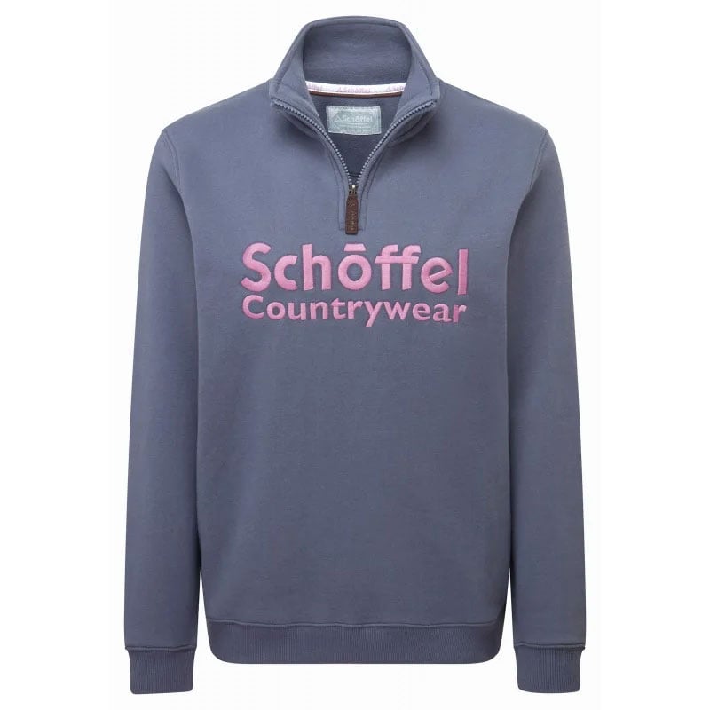 Schoffel St Issey Sweatshirt 2303 – Slate Blue Cotton – Ladies Clothing - Crep Direct UK Schoffel St Issey Sweatshirt 2303 – Slate Blue Cotton – Ladies Clothing - Crep Direct UK