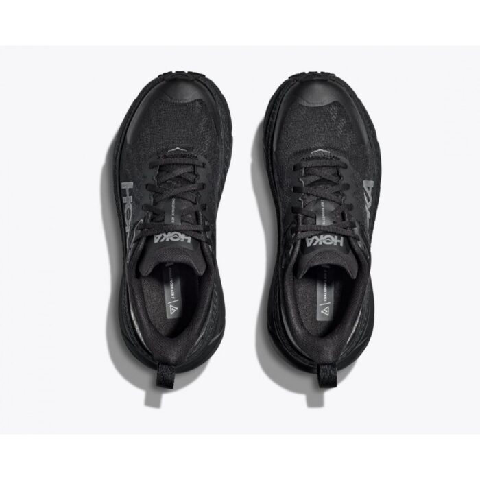 Hoka M Challenger 7 Gtx Trainers – Black / Black – Mens Performance Running - Crep Direct UK
