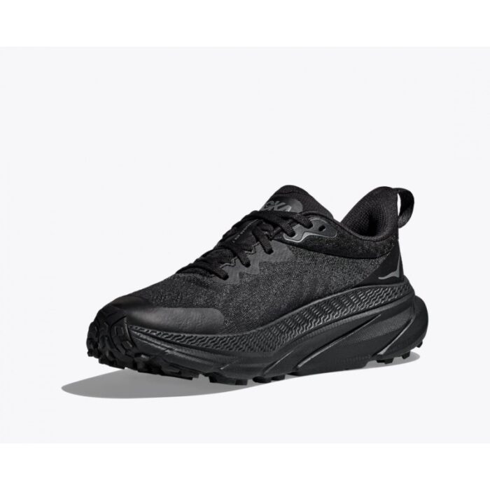 Hoka M Challenger 7 Gtx Trainers – Black / Black – Mens Performance Running - Crep Direct UK