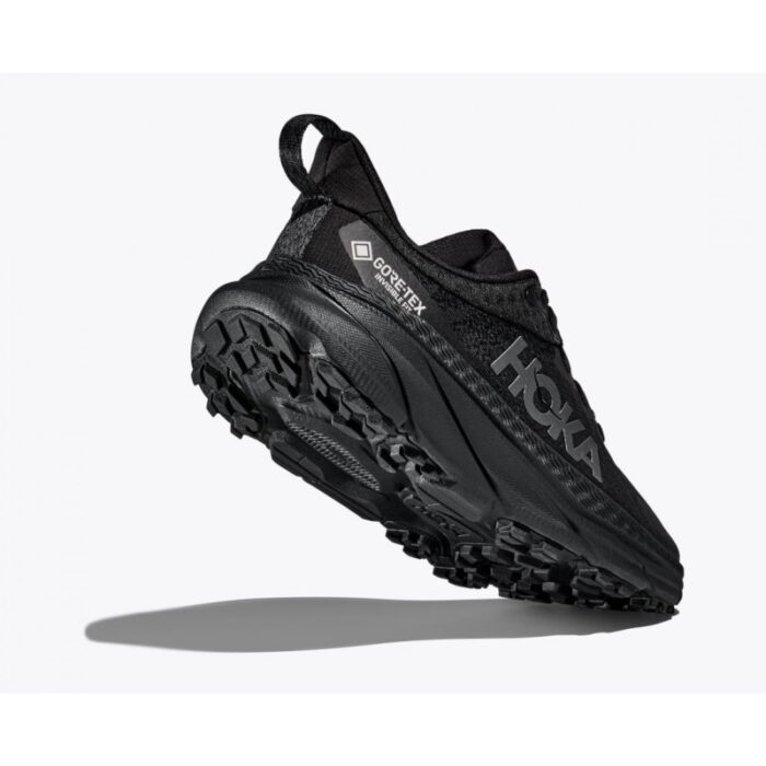 Hoka M Challenger 7 Gtx Trainers – Black / Black – Mens Performance Running - Crep Direct UK