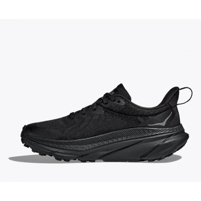 Hoka M Challenger 7 Gtx Trainers – Black / Black – Mens Performance Running - Crep Direct UK