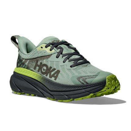 Hoka M Challenger 7 Gtx Trainers – Aloe Vera / Lettuce – Mens Performance Running - Crep Direct UK