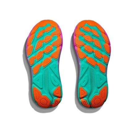 Hoka W Clifton 9 Gore-Tex Trainers – Black / Electric Aqua – Womens Performance Running - Crep Direct UK