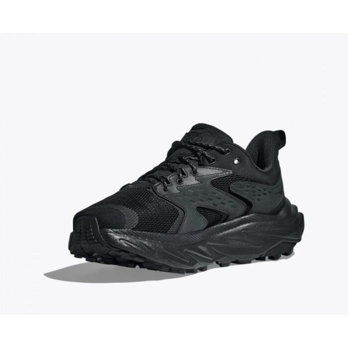 Hoka M Anacapa 2 Low Gtx Hiker – Black / Black – Mens Performance Running - Crep Direct UK