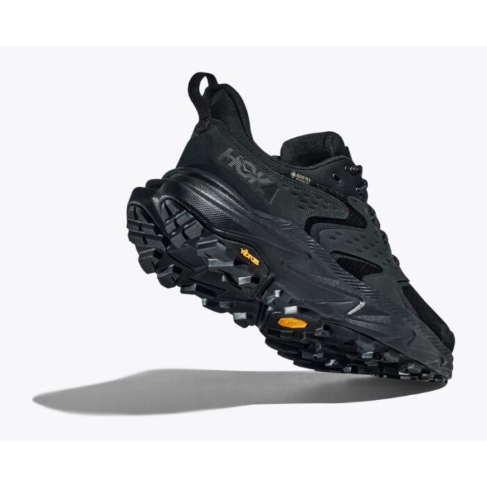 Hoka M Anacapa 2 Low Gtx Hiker – Black / Black – Mens Performance Running - Crep Direct UK