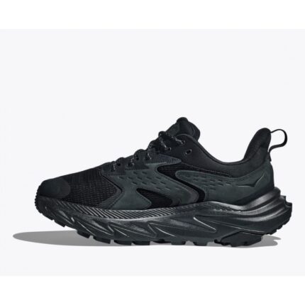 Hoka M Anacapa 2 Low Gtx Hiker – Black / Black – Mens Performance Running - Crep Direct UK
