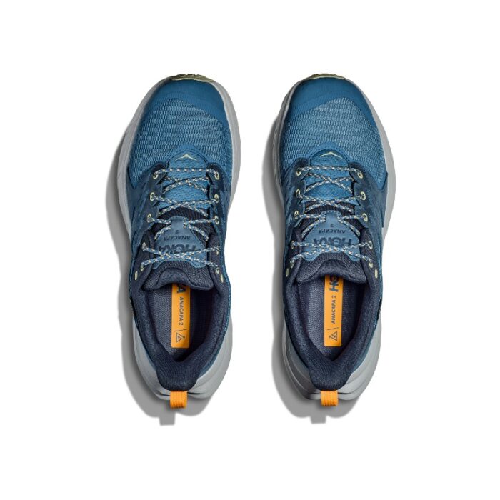 Hoka M Anacapa 2 Low Gtx Trainers – Foggy Night / Stardust – Mens Performance Running - Crep Direct UK