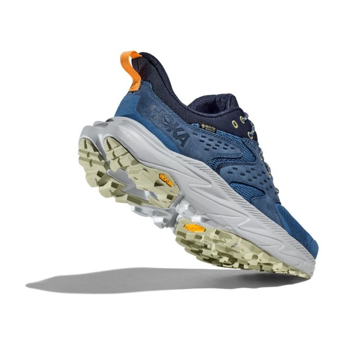 Hoka M Anacapa 2 Low Gtx Trainers – Foggy Night / Stardust – Mens Performance Running - Crep Direct UK