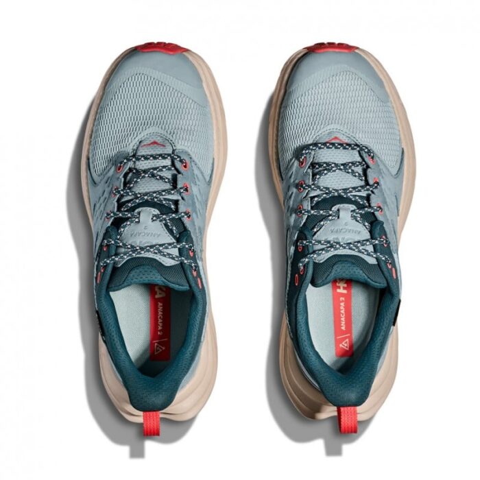 Hoka W Anacapa 2 Low Gtx Trainers – Druzy / Dawn Light – Womens Performance Running - Crep Direct UK