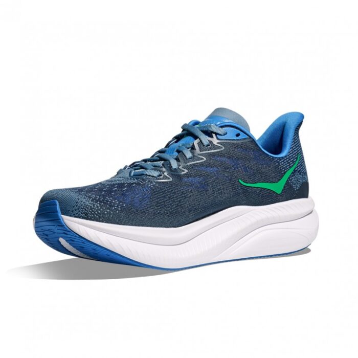 Hoka M Mach 6 Trainers – Downpour / Thunder Cloud – Mens Performance Running - Crep Direct UK