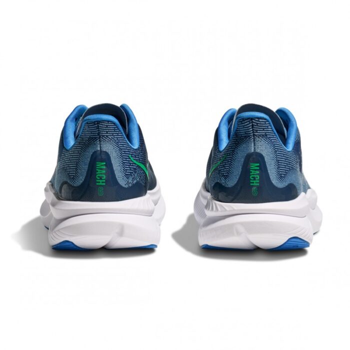 Hoka M Mach 6 Trainers – Downpour / Thunder Cloud – Mens Performance Running - Crep Direct UK