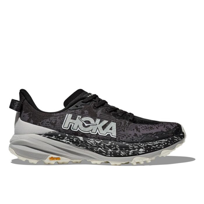 Hoka W Speedgoat 6 Trainers – Black / Stardust – Mens Performance Running - Crep Direct UK