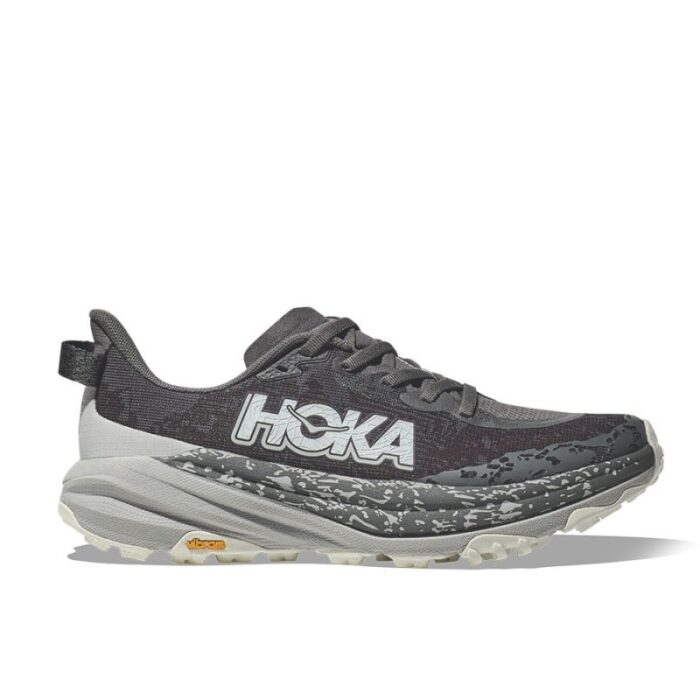 Hoka W Speedgoat 6 Trainers – Satellite Grey / Stardust – Womens Performance Running - Crep Direct UK