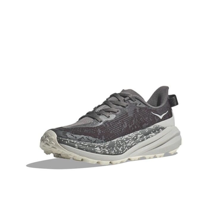 Hoka W Speedgoat 6 Trainers – Satellite Grey / Stardust – Womens Performance Running - Crep Direct UK