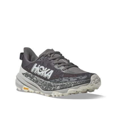 Hoka W Speedgoat 6 Trainers – Satellite Grey / Stardust – Womens Performance Running - Crep Direct UK