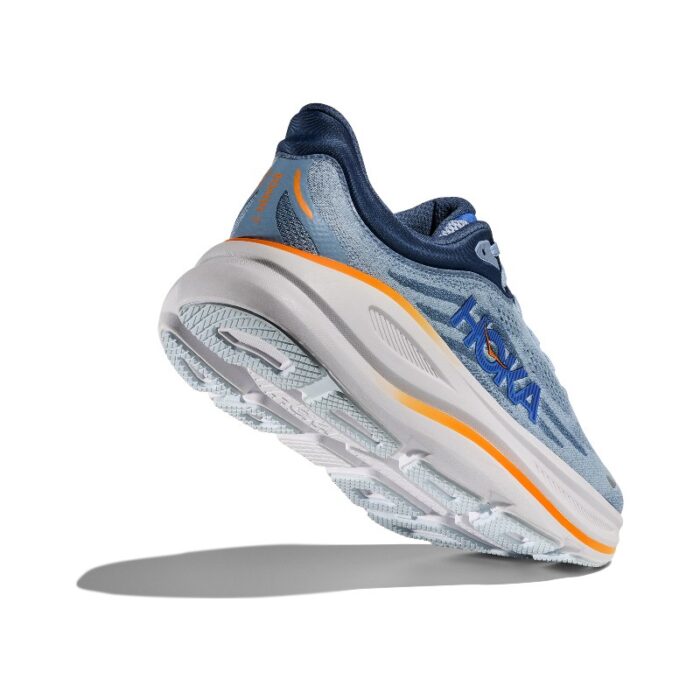Hoka M Bondi 9 Trainers – Drizzle/Downpour – Mens Performance Running - Crep Direct UK