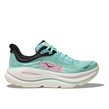 Hoka W Bondi 9 Trainers – Blue Spark/ Mint Flourite – Womens Performance Running - Crep Direct UK Hoka W Bondi 9 Trainers – Blue Spark/ Mint Flourite – Womens Performance Running - Crep Direct UK