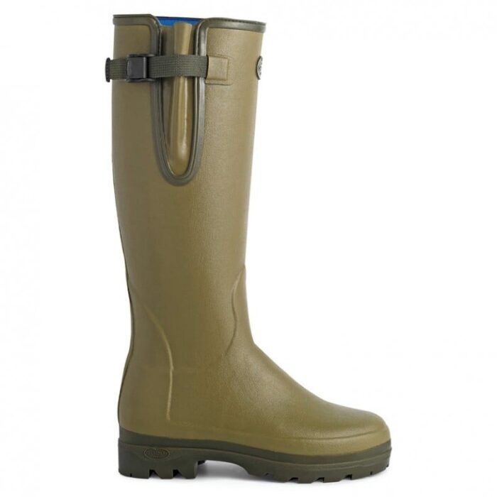 Le Chameau Vierzonord Neoprene Ladies Wellingtons 1175 – Vert Vierzon – Womens Trekking & Outdoor - Crep Direct UK