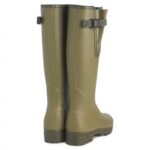 Le Chameau Vierzonord Neoprene Ladies Wellingtons 1175 – Vert Vierzon – Womens Trekking & Outdoor - Crep Direct UK