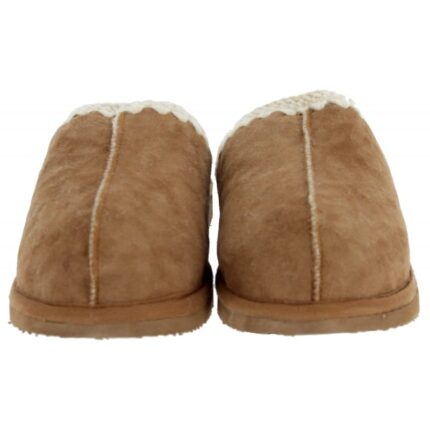 Shepherd of Sweden Sheperd of Sweden Selina Mule Slippers – Chestnut – Womens Slippers - Crep Direct UK