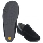 Nordikas 1390 Slippers – Black Suede – Mens Slippers - Crep Direct UK