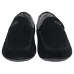 Nordikas 1390 Slippers – Black Suede – Mens Slippers - Crep Direct UK