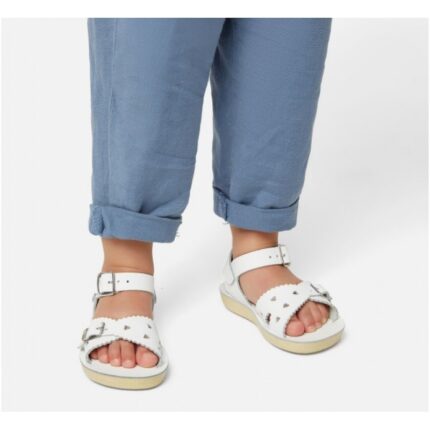 Salt-Water Sweetheart 1403 Childrens Sandals – White – Girls Sandals - Crep Direct UK Salt-Water Sweetheart 1403 Childrens Sandals – White – Girls Sandals - Crep Direct UK
