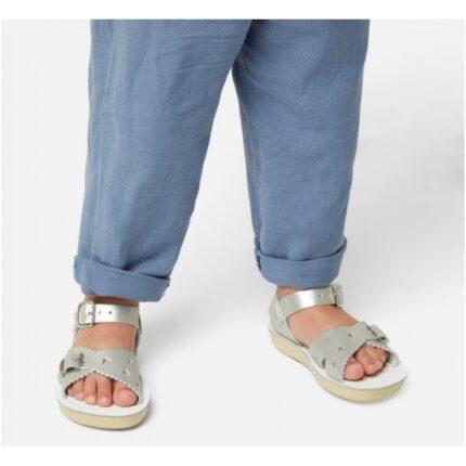 Salt-Water Sweetheart 1412 Sandals – Silver – Girls Sandals - Crep Direct UK Salt-Water Sweetheart 1412 Sandals – Silver – Girls Sandals - Crep Direct UK