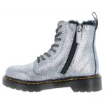Dr. Martens 1460 Serena Junior Boots – Silver – Girls Boots - Crep Direct UK