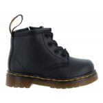 Dr. Martens 1460 Toddler Boots – Black Leather – Boys Boots - Crep Direct UK