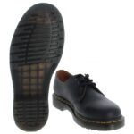 Dr. Martens 1461 Shoes – Black Ambassador Leather – Mens Shoes - Crep Direct UK