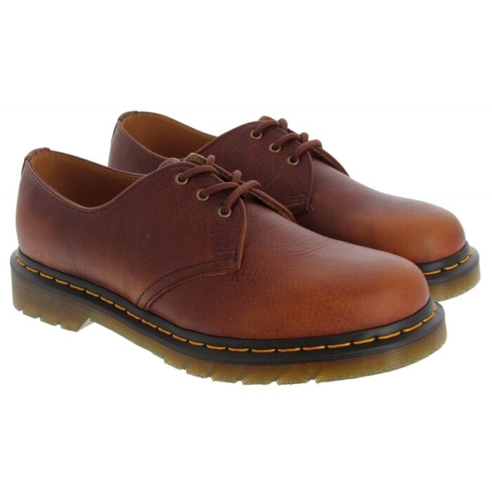 Dr. Martens 1461 Shoes – Cashew Ambassador Leather – Mens Shoes - Crep Direct UK