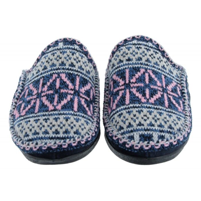 Nordikas 1502 Mule Slippers – Azul Textile – Womens Slippers - Crep Direct UK