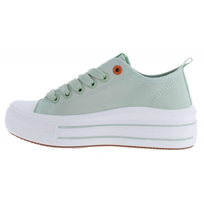 Xti 150853 Canvas Shoes – Aqua Textile – Girls Shoes - Crep Direct UK