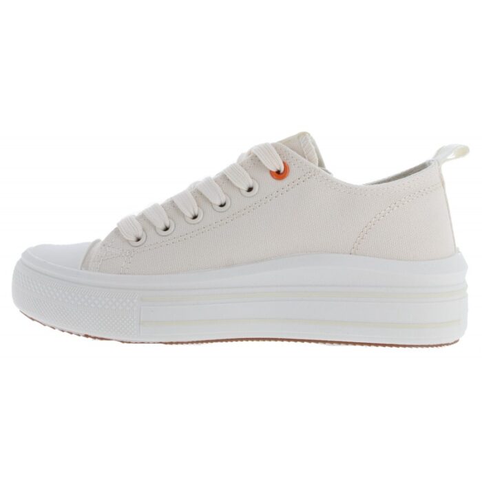 Xti 150853 Canvas Shoes – Beige Textile – Girls Shoes - Crep Direct UK