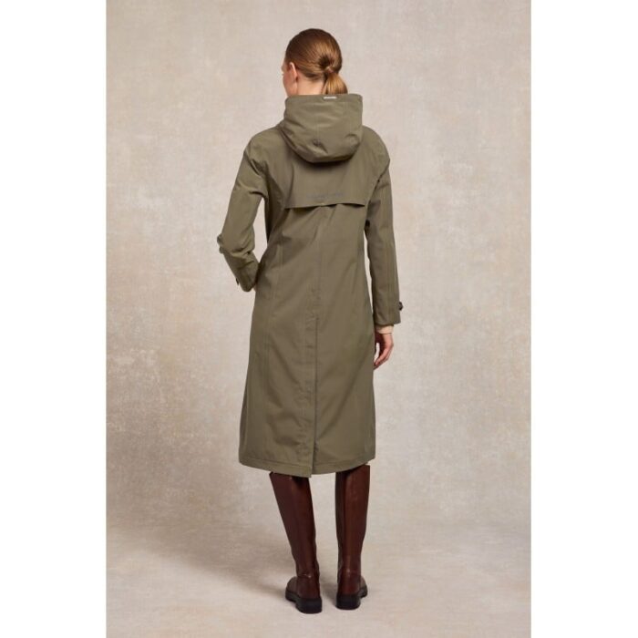Holland Cooper Folgate Rain Coat – Soft Khaki – Ladies Clothing - Crep Direct UK