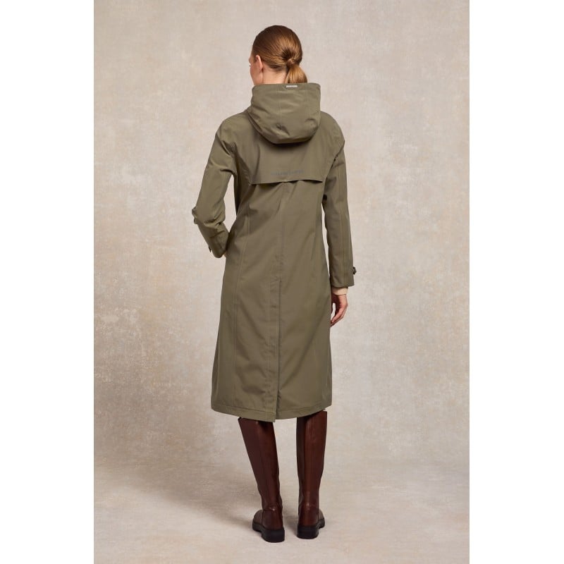 Holland Cooper Folgate Rain Coat – Soft Khaki – Ladies Clothing - Crep Direct UK