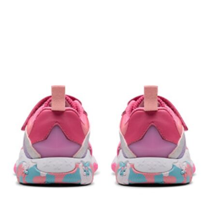 Clarks Tidal Star Kids Trainers – Bright Pink Combi Leather – Girls Shoes - Crep Direct UK