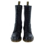 Dr. Martens 1B99 High Boots – Black Virginia – Womens Boots - Crep Direct UK