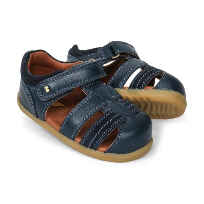 Bobux Step Up Roam 7292 Closed Toe Sandals – Navy – Boys Sandals - Crep Direct UK